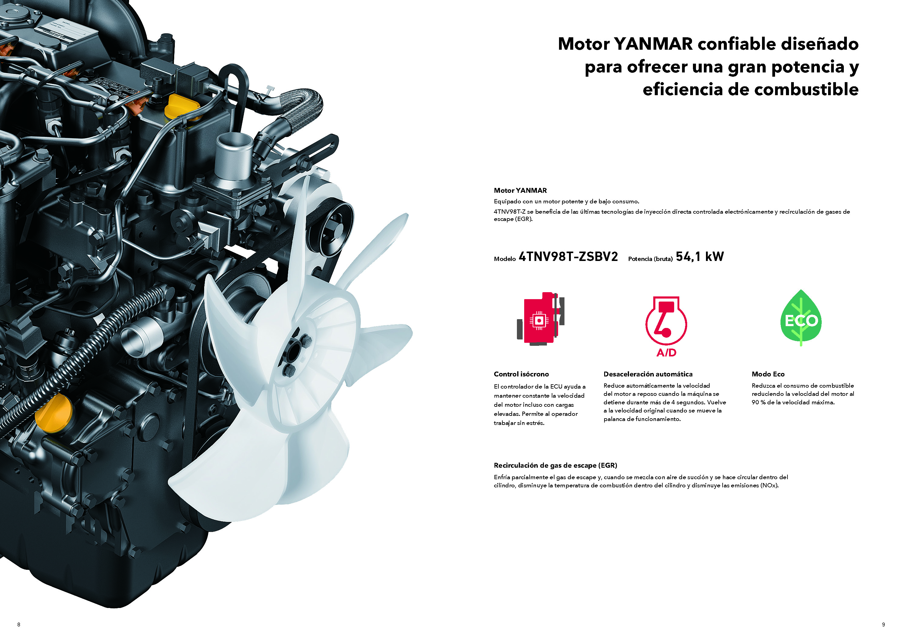 SV100-2B Motor YANMAR