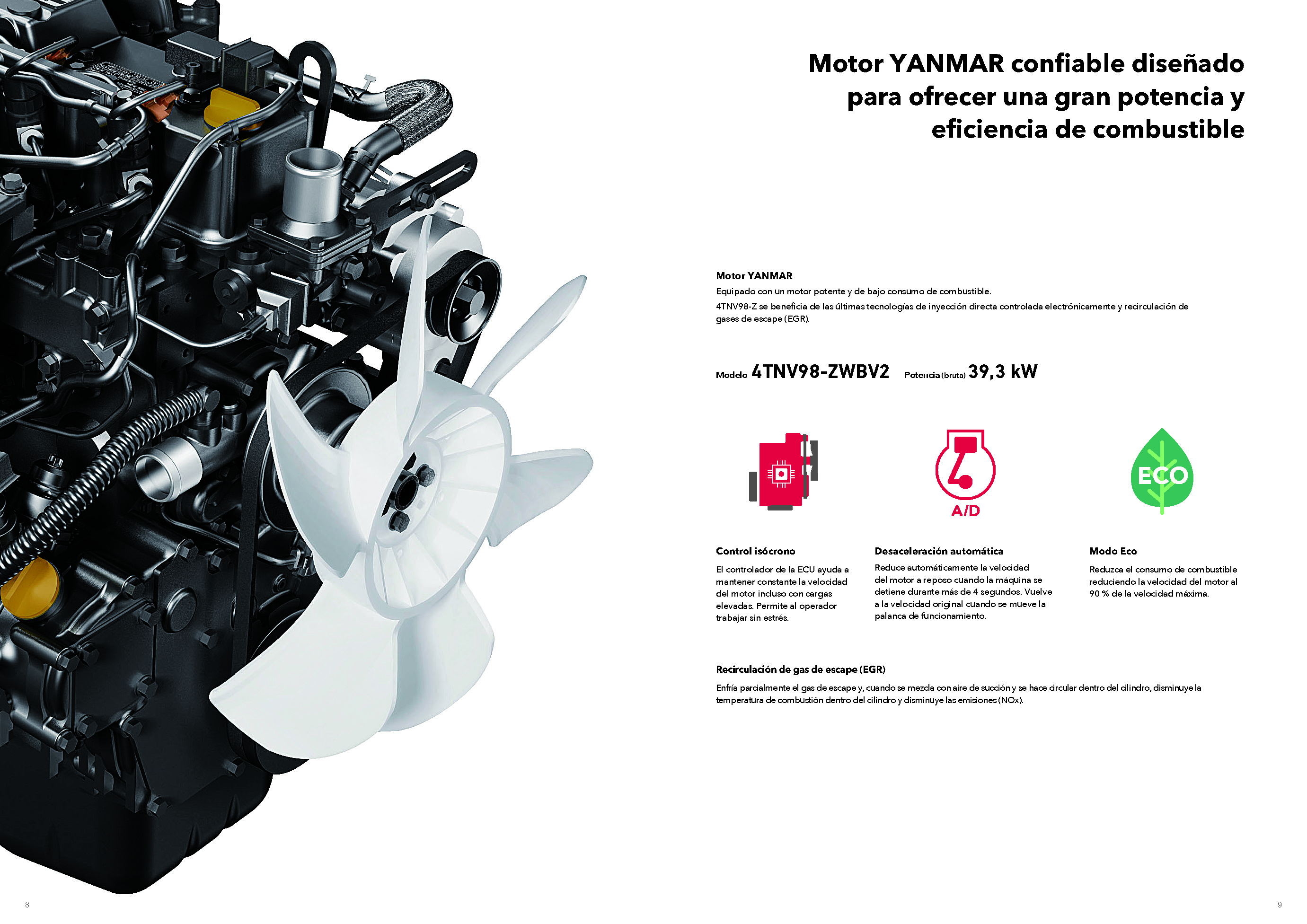 ViO80-1 Motor YANMAR
